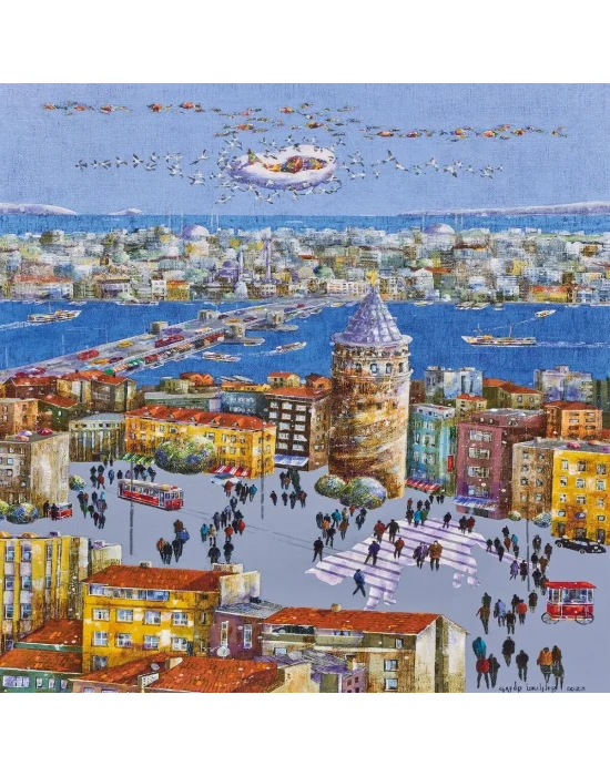20072 Puzzle 500 İconic Galata