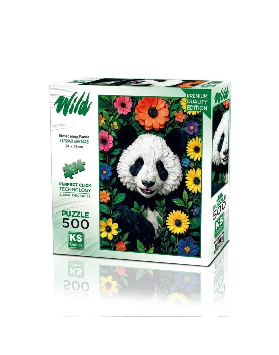 20088 Puzzle 500 Blossoming Panda