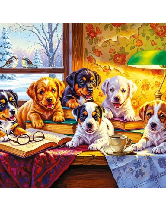 20091 Puzzle 500 Little Paws