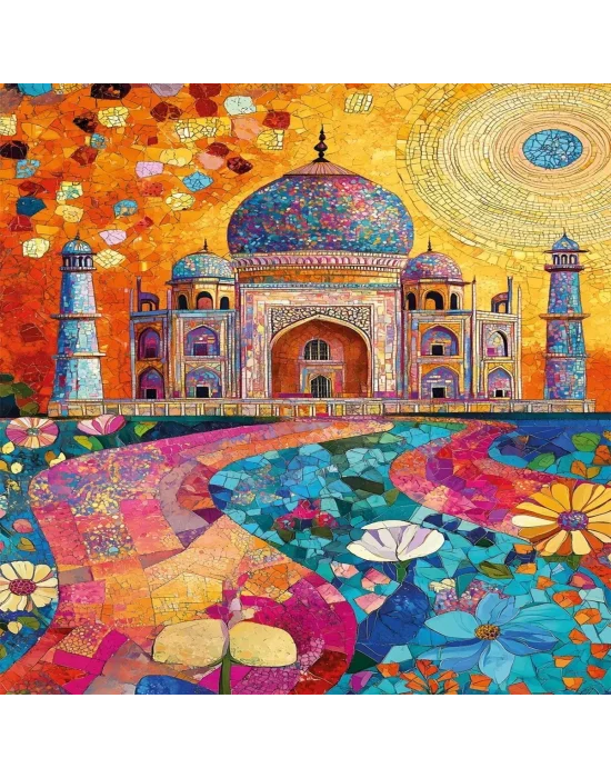 20092 Puzzle 500 Mosaic Taj