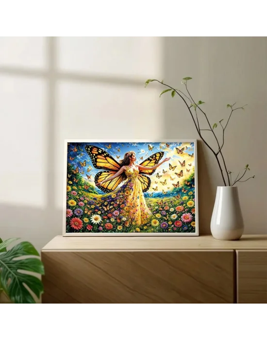 20093 Puzzle 500 Lady Butterfly