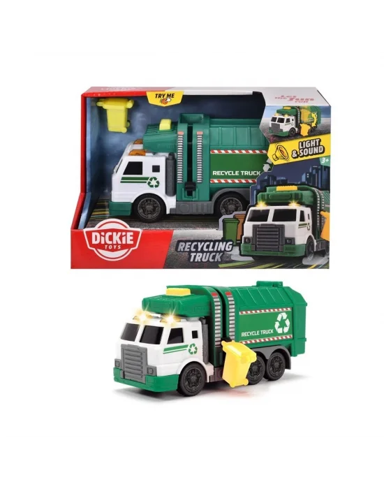 203302018 Dickie, Geri Dönüşüm Kamyonu 15 Cm