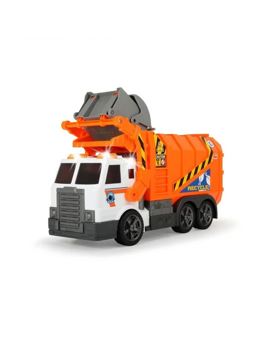 203308369 Dickie Garbage Truckfree Wheel Light Sound B/o Lifting Fork Wt