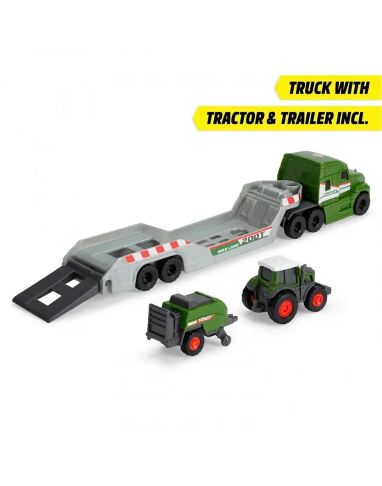 203735006 Fendt Micro Farm Truckfreewheel Mack Truck Trailer With Fendt Tract