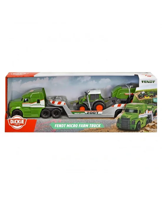 203735006 Fendt Micro Farm Truckfreewheel Mack Truck Trailer With Fendt Tract