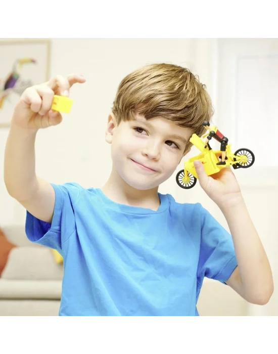 203747020 Dickie Dhl Delivery Setfreewheel Delivery Vehicle Packaging Statio