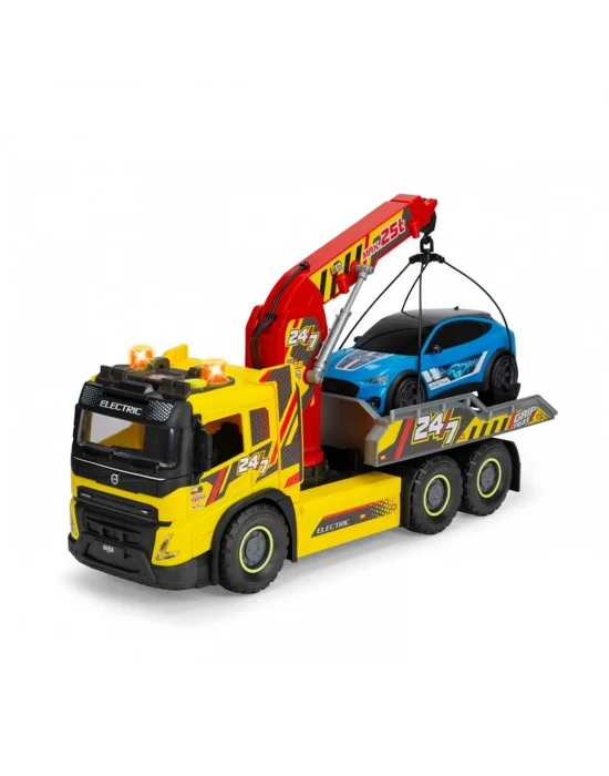 203749039 Giant Tow Truckvolvo Fmx Freewheel Light Sound Manual Crane And