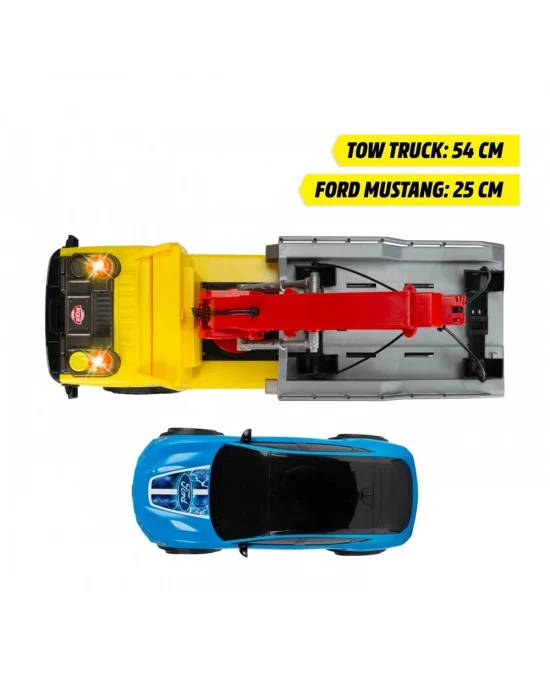 203749039 Giant Tow Truckvolvo Fmx Freewheel Light Sound Manual Crane And