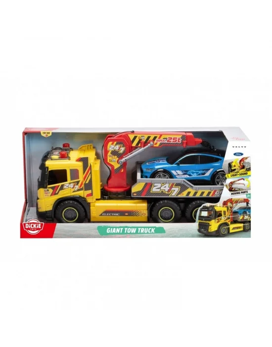 203749039 Giant Tow Truckvolvo Fmx Freewheel Light Sound Manual Crane And