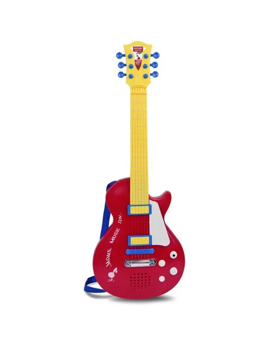 2045831 Sun-bnt-gitar Elektronik Tuşlu Telli Askılı Krmz