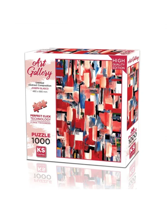 20664 Untitled Abstract Composition 1000 Parça Puzzle