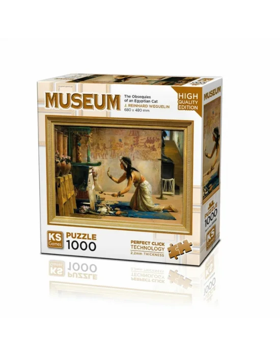20668 The Obsequies Of An Egyptian Cat 1000 Parça Puzzle -ks Puzzle