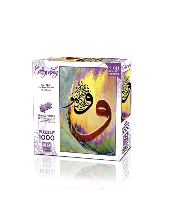 20732 Vav Allah Her Şeye Kadirdir 1000 Parça Puzzle