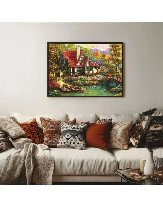 20736 Puzzle 1000 Riverside Cottage