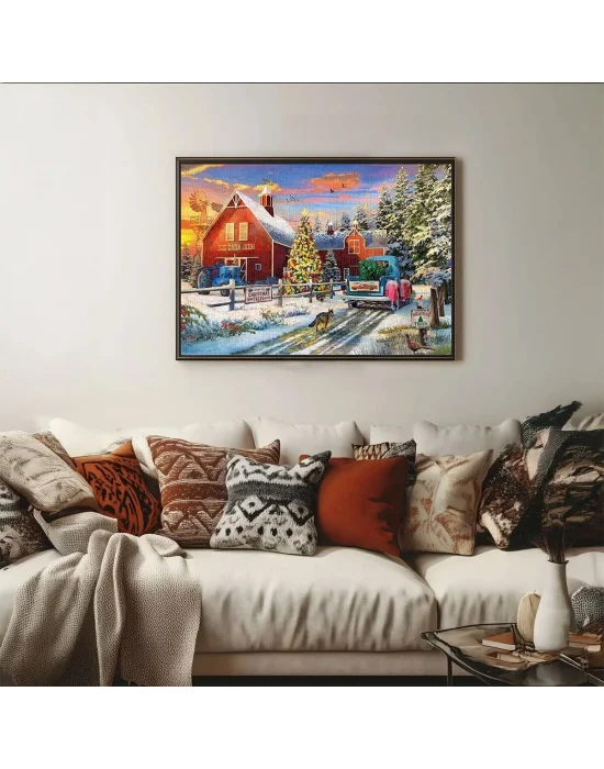 20753 Puzzle 1000 Red Barn Farm