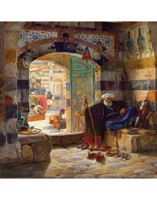 20755 Puzzle 1000 Warden Of The MosQue Damascus