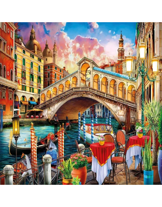 20757 Puzzle 1000 Riatto Bridge İn Venice