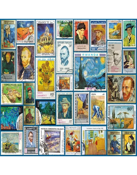 20760 Puzzle 1000 Pullar Postage Stamps