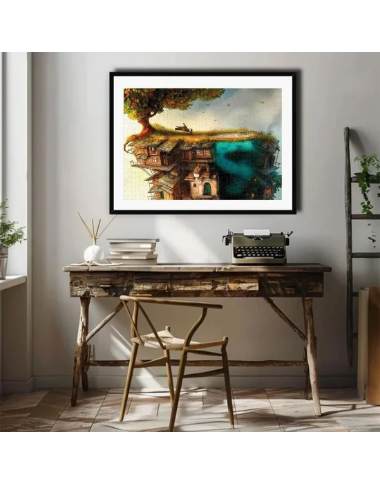 20777 Puzzle 1000 Planist On The Rooftop