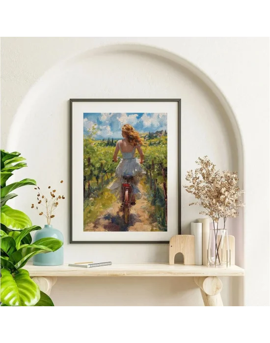 20789 Puzzle 1000 Girl On Bike