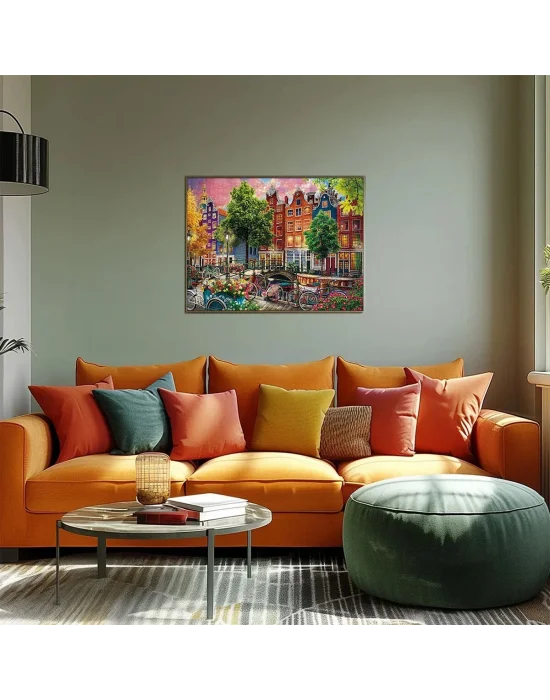 20793 Puzzle 1000 Beautiful Sunset İn Amsterdam