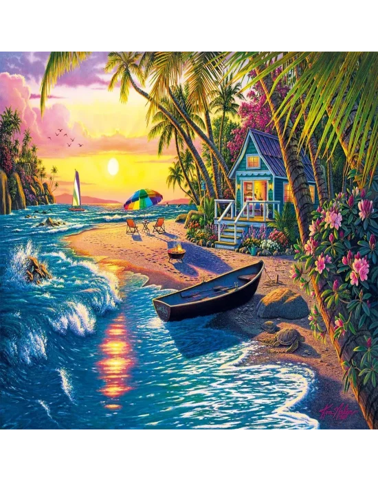 20798 Puzzle 1000 Sunset Beach