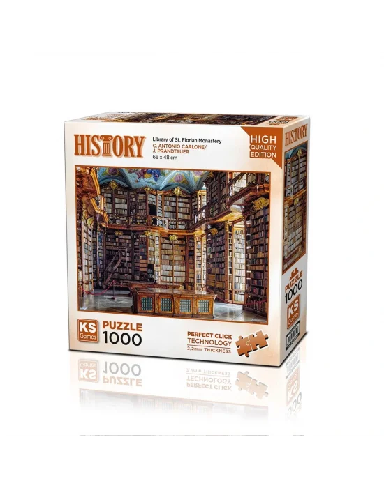 20801 Puzzle 1000 Library Of St.florian Monastery