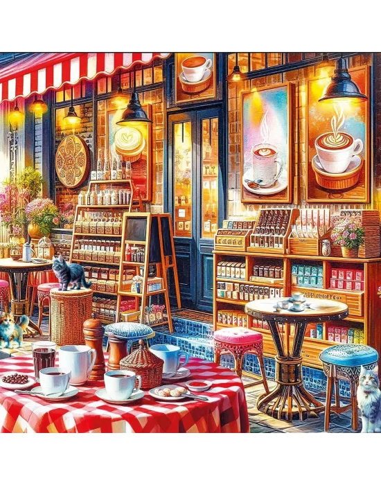 20809 Puzzle 1000 Kahve Coffee Store