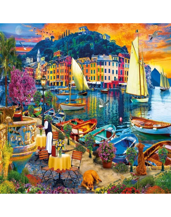 20812 Puzzle 1000 Evening İn Portofino