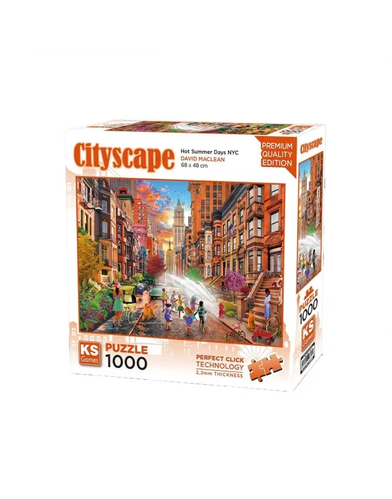 20813 Puzzle 1000 Hot Summer Days Nyc