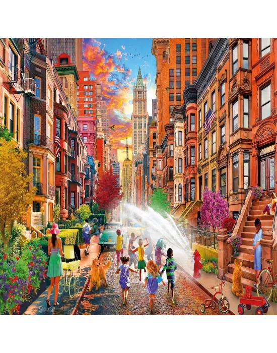 20813 Puzzle 1000 Hot Summer Days Nyc