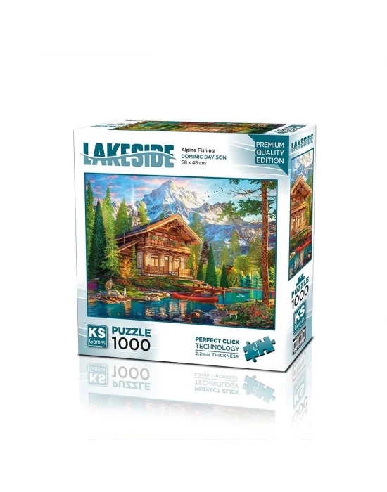 20815 Puzzle 1000 Alpine Fishing
