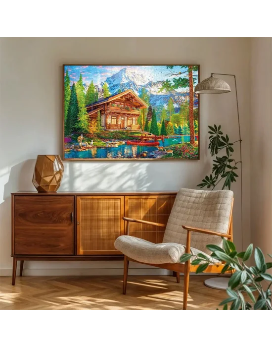 20815 Puzzle 1000 Alpine Fishing