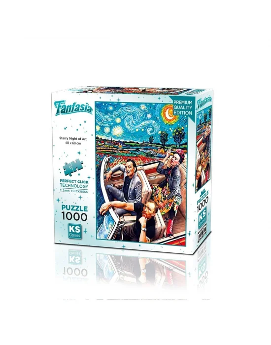 20823 Puzzle 1000 Starry Night Of Art