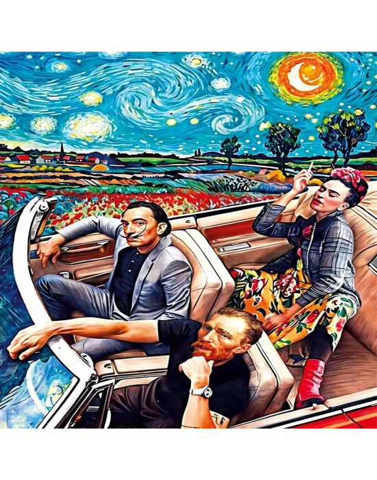 20823 Puzzle 1000 Starry Night Of Art