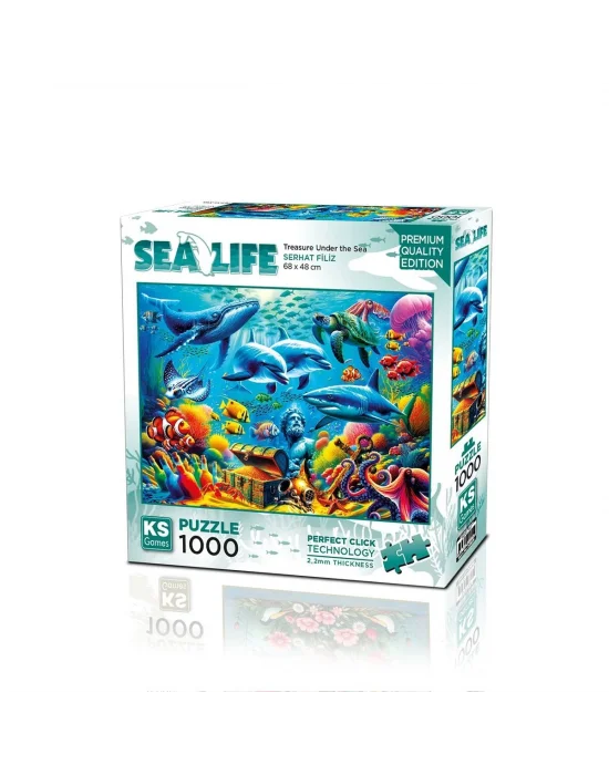20825 Puzzle 1000 Treasure Under The Sea