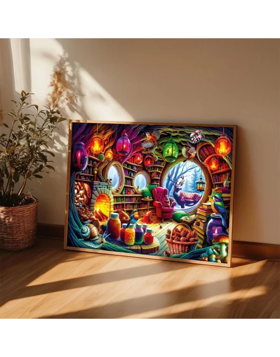 20826 Puzzle 1000 Mystical House İn The Forest