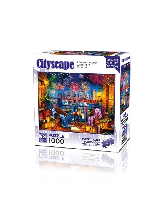 20837 Puzzle 1000 A Festival İn Brooklyn