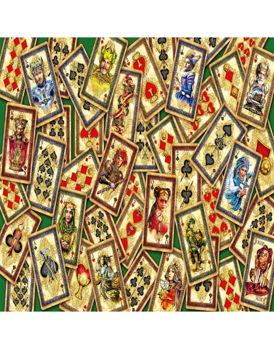 20845  Puzzle 1000 Fantasy Playing Cards