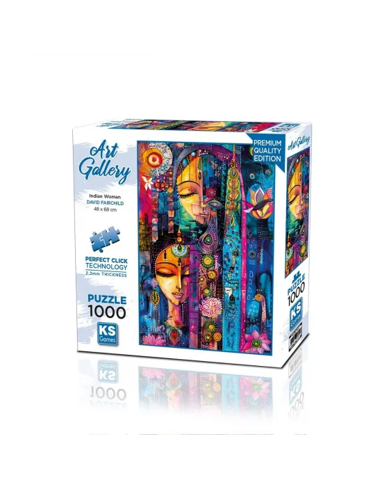 20851 Puzzle 1000 İndian Woman