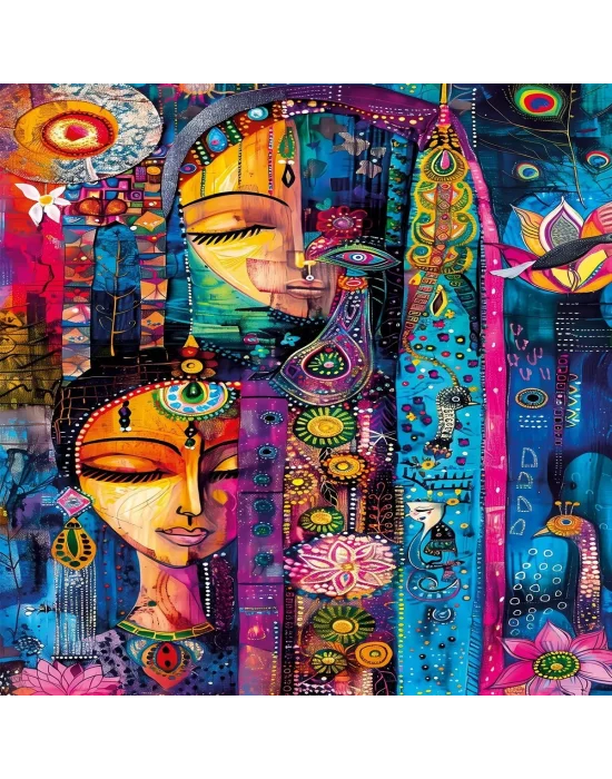 20851 Puzzle 1000 İndian Woman