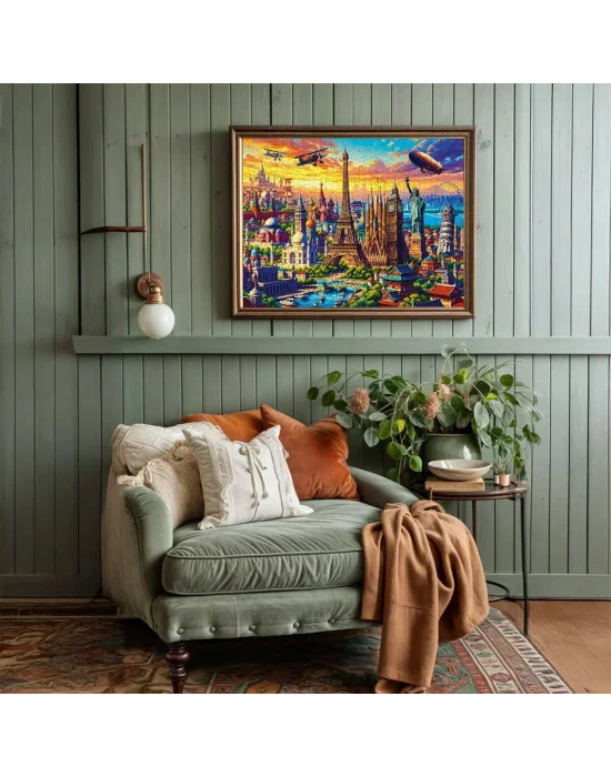 20854 Puzzle 1000 One World City