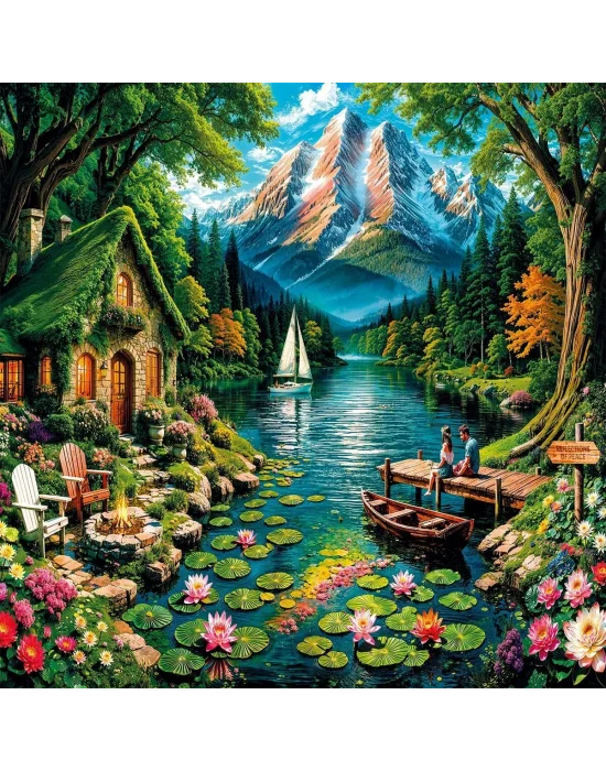 20856 Puzzle 1000 Reflections Of Peace