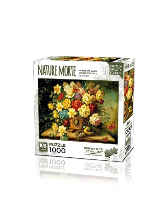 20857 Puzzle 1000 Flowers And Wings