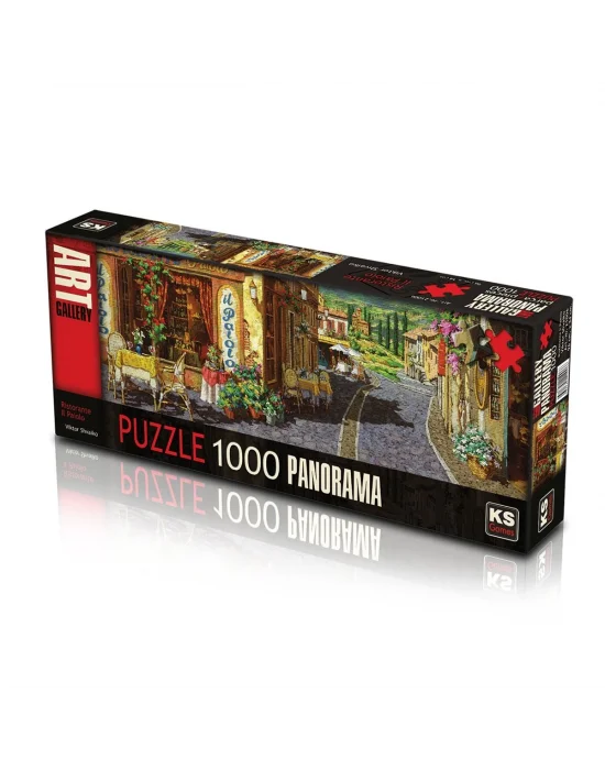 21006 Panoramik Ristotant 1000 Parça Puzzle -ks Puzzle