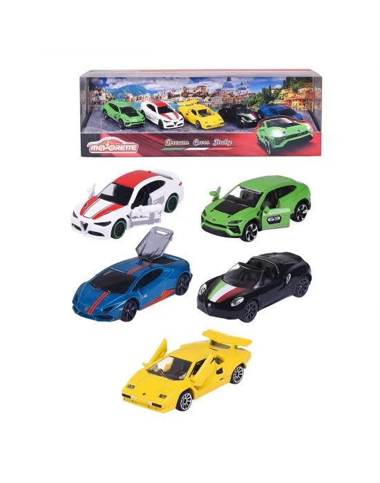 212053178 Majorette Dream Italy Araba 5 Parça