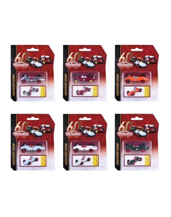 212054103 Majorette Anniversary Edition First Ever 6-asst