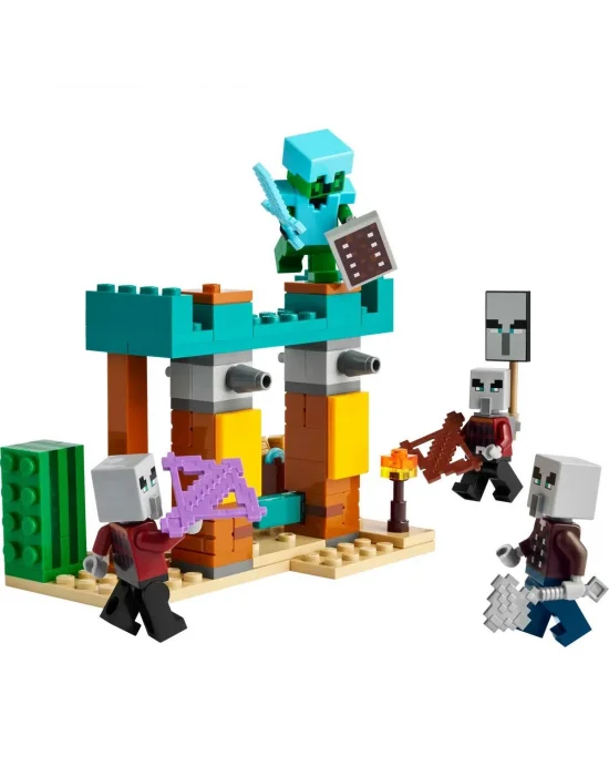 21267 Lego Minecraft The Illager Çöl Devriyesi 105 Parça +7 Yaş