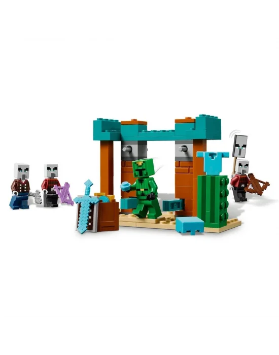 21267 Lego Minecraft The Illager Çöl Devriyesi 105 Parça +7 Yaş