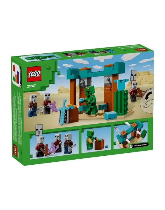 21267 Lego Minecraft The Illager Çöl Devriyesi 105 Parça +7 Yaş
